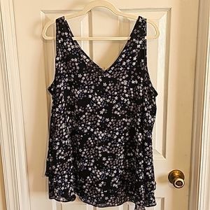 NWT Lane Bryant Floral Blouse, 18